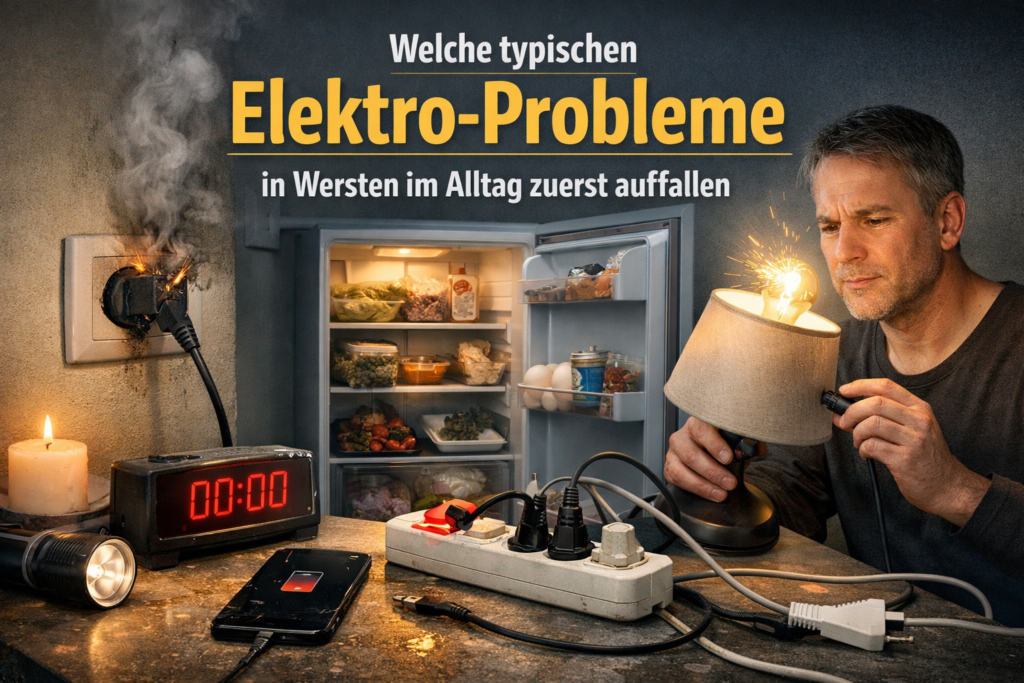 Alltagsprobleme mit Elektrik im Haushalt