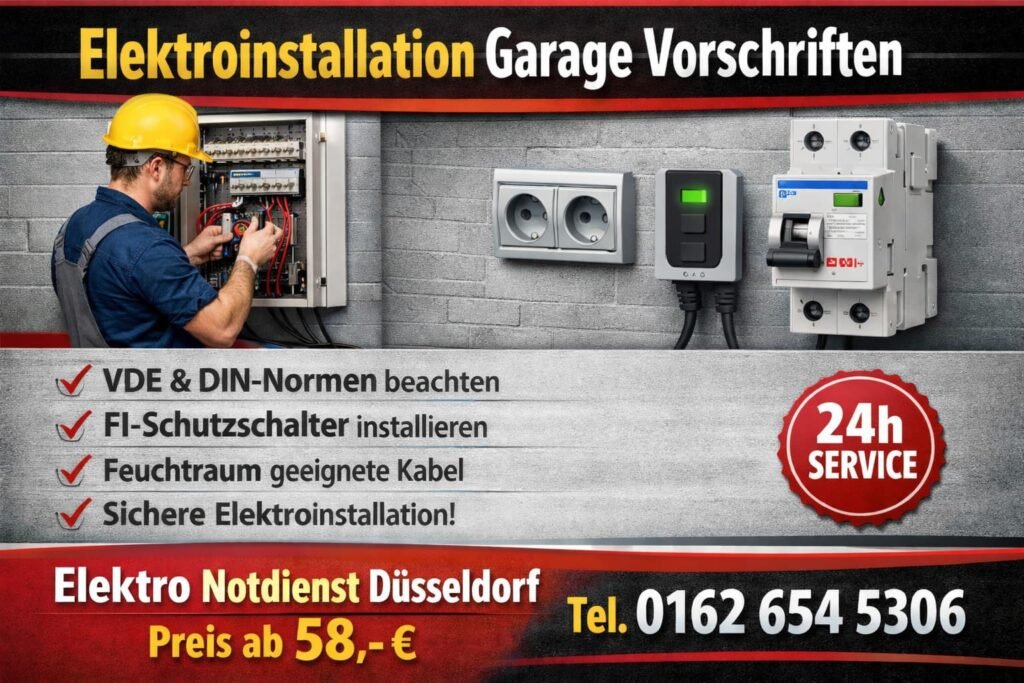 Elektroinstallation Garage Vorschriften