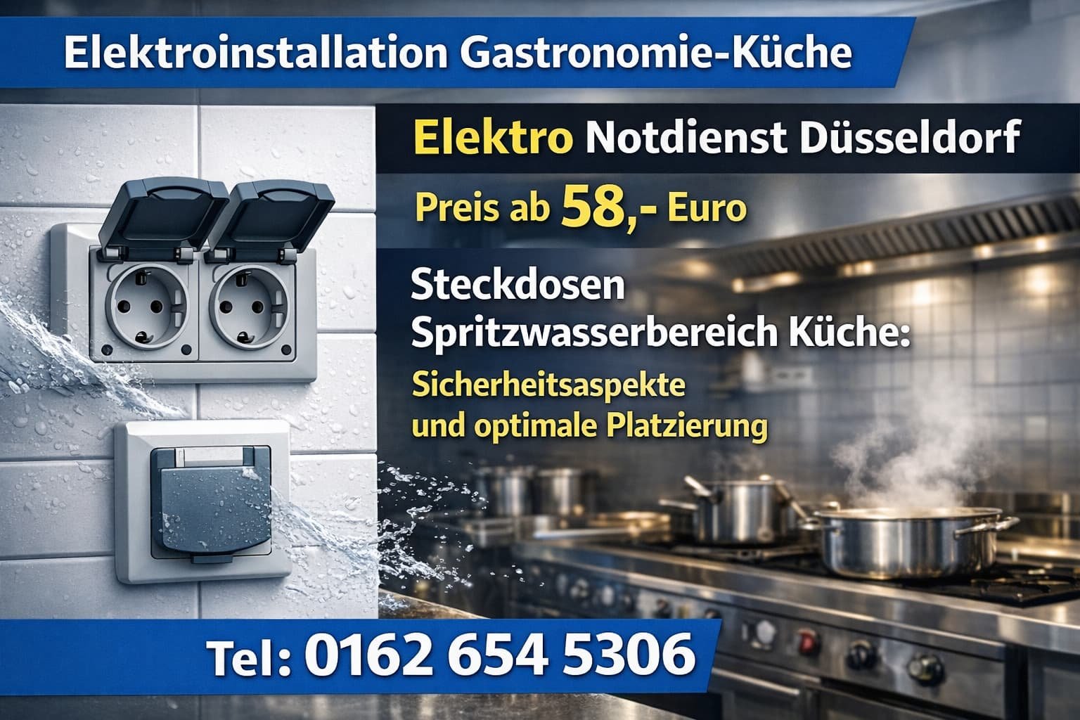 elektroinstallation gastronomie küche