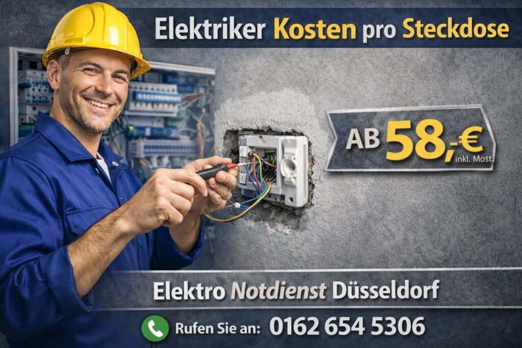 elektriker kosten pro steckdose