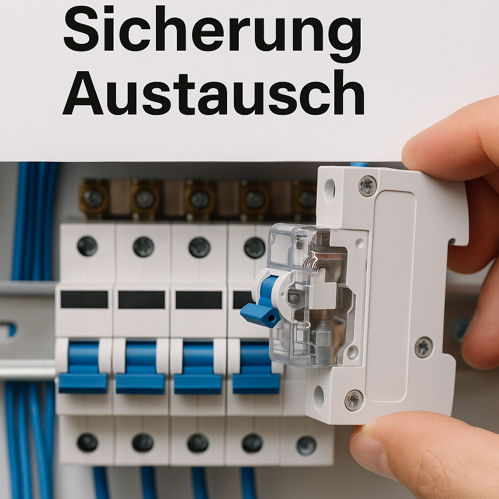 Sicherung Austausch