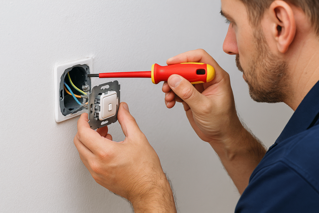 Lichtschalter Reparatur