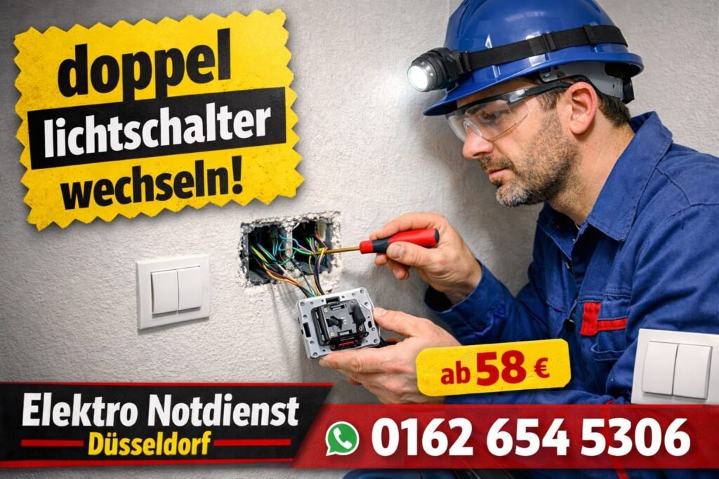 doppel lichtschalter wechseln