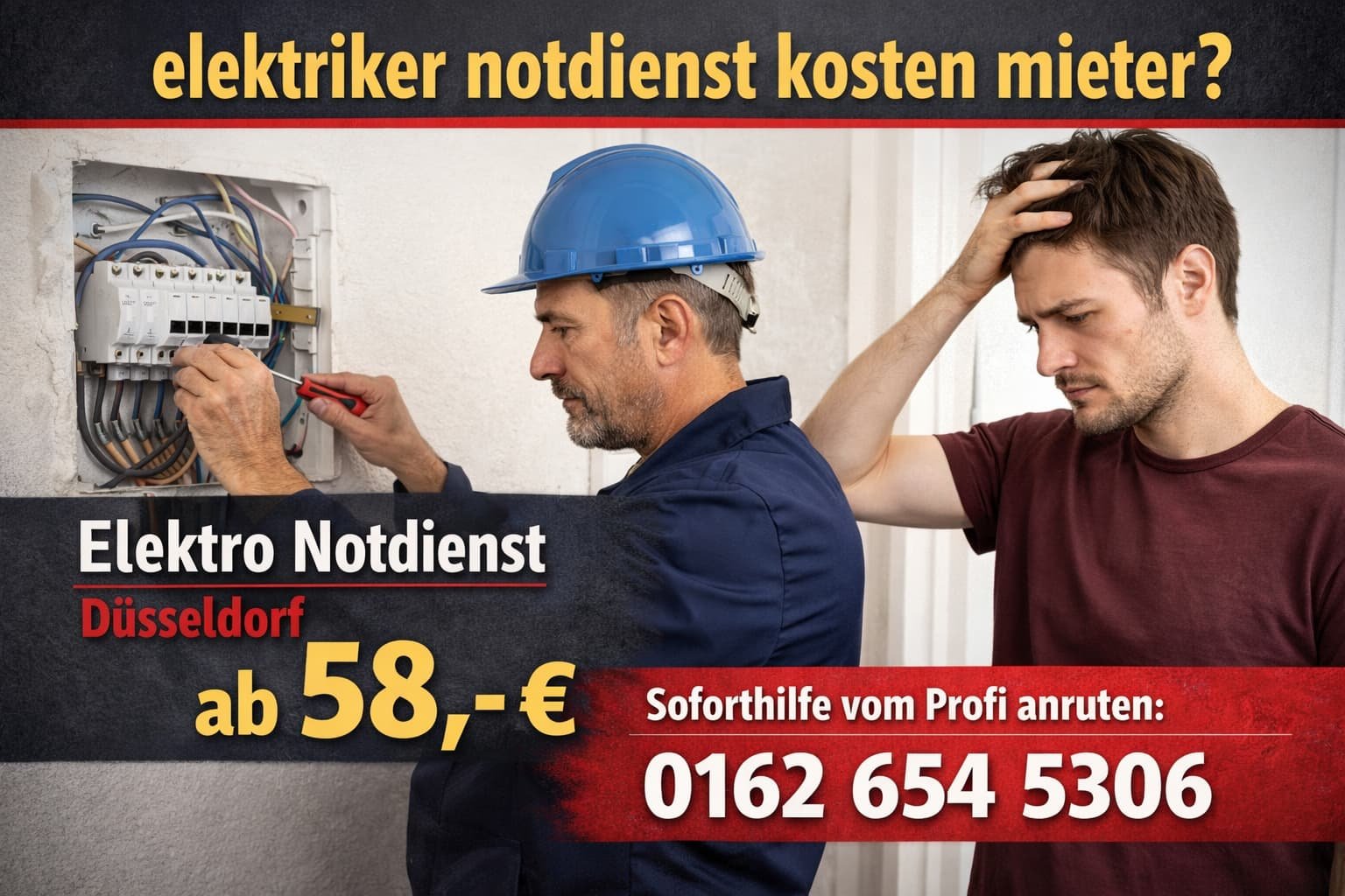 elektriker notdienst kosten mieter