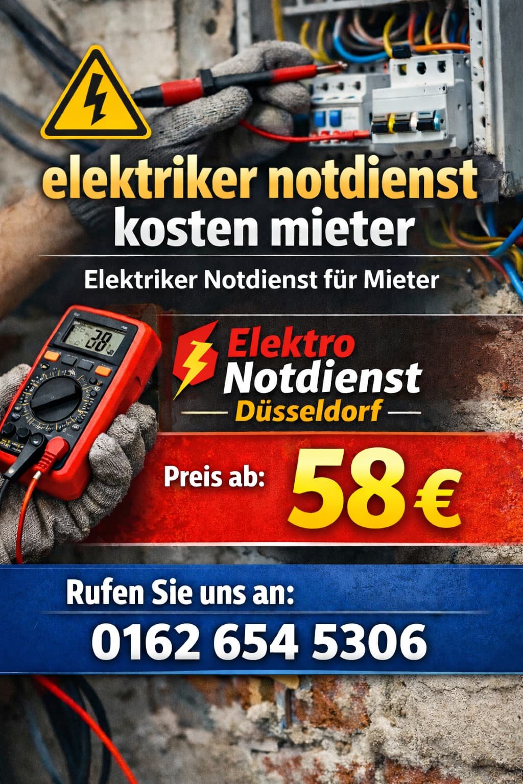 elektriker notdienst kosten mieter
