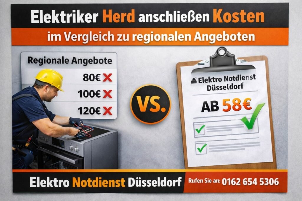 elektriker herd anschließen kosten