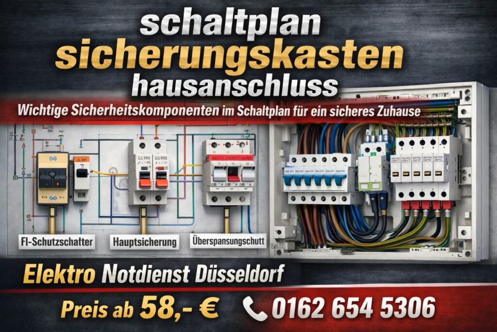 schaltplan sicherungskasten hausanschluss