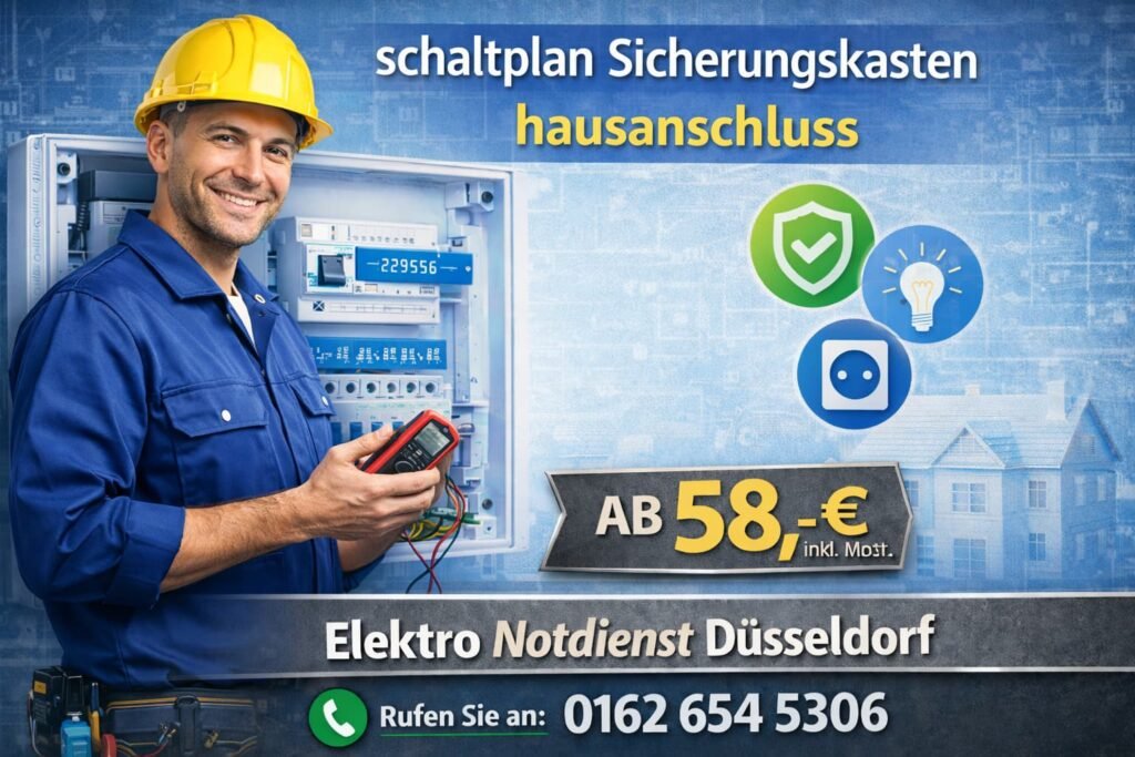schaltplan sicherungskasten hausanschluss