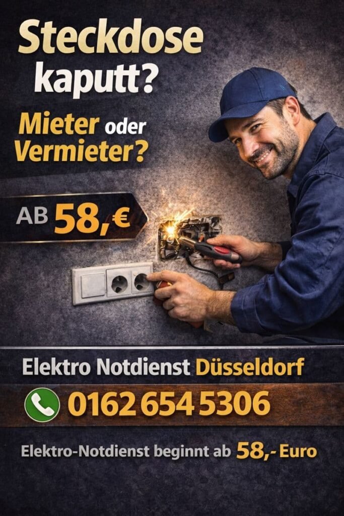 steckdose kaputt mieter oder vermieter