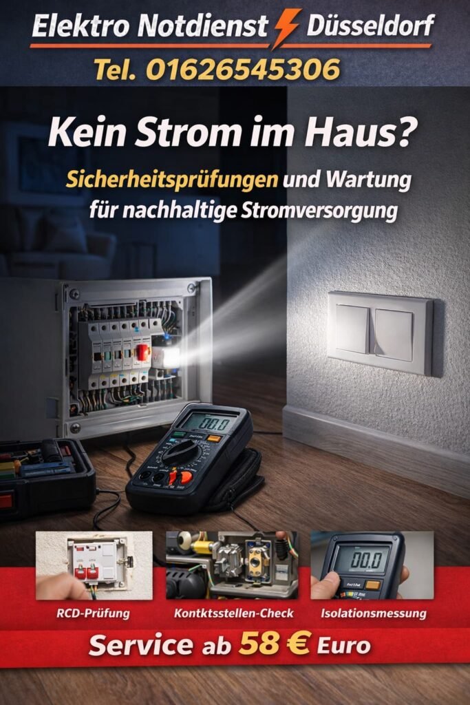 Kein strom im haus