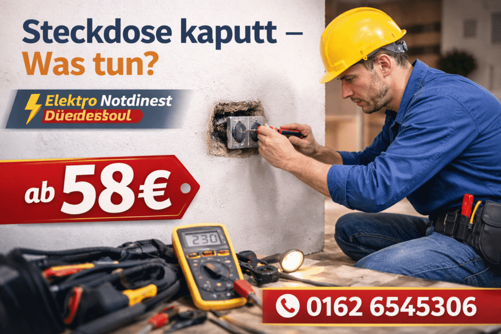 steckdose kaputt was tun