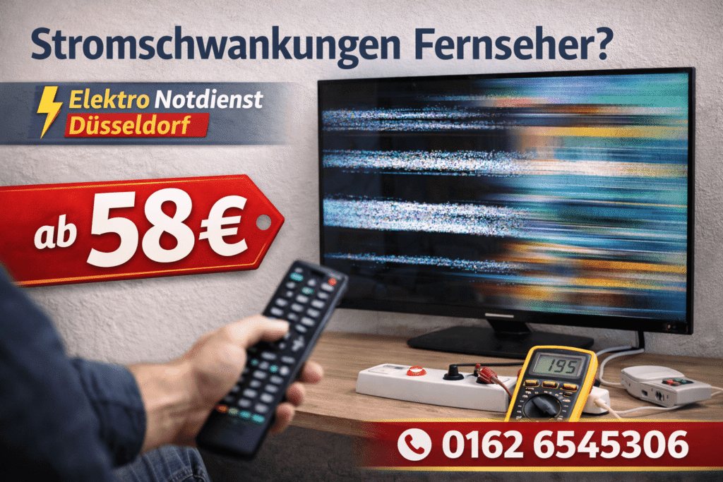 stromschwankungen fernseher