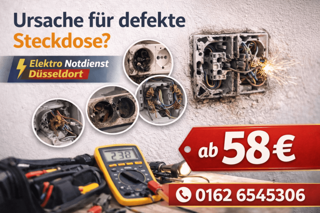 ursache für defekte steckdose