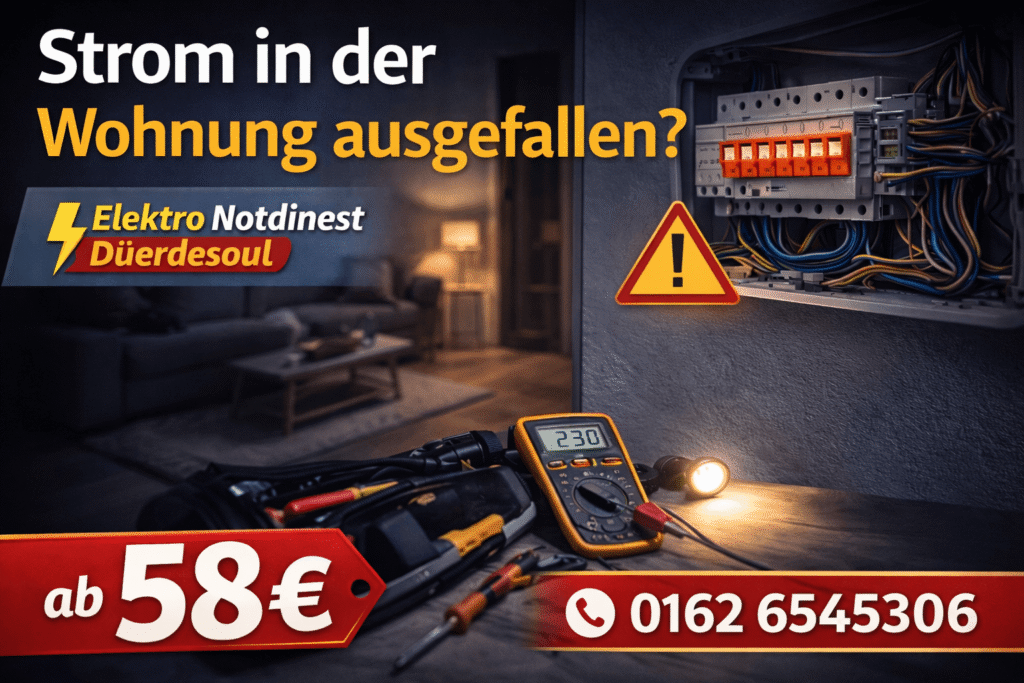 strom in der wohnung ausgefallen
