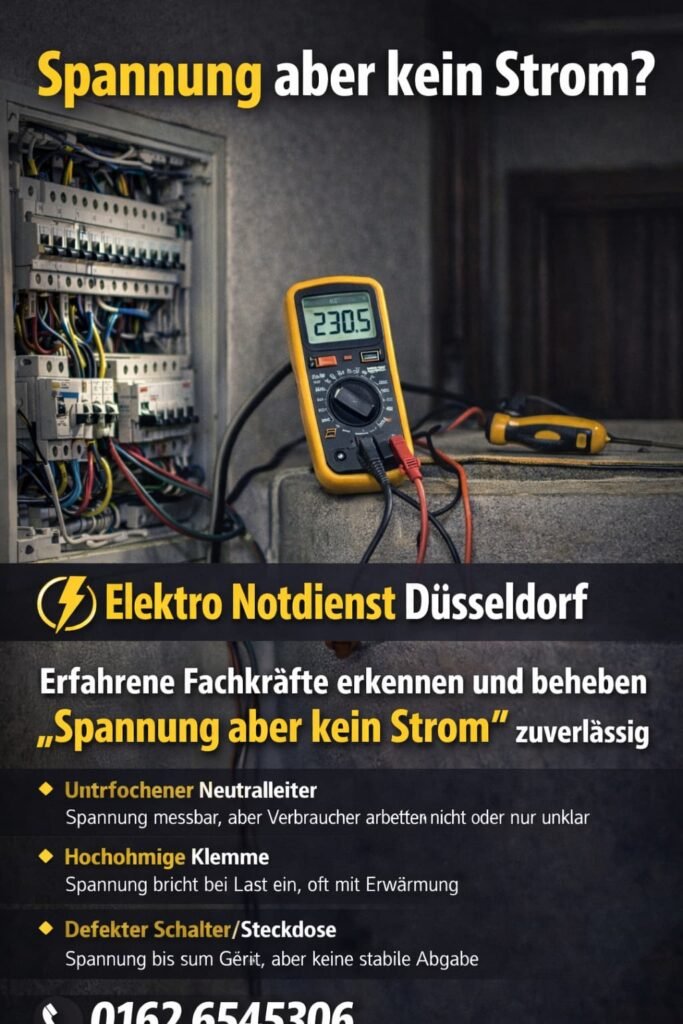 spannung aber kein strom