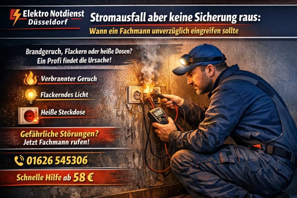 stromausfall aber keine sicherung raus