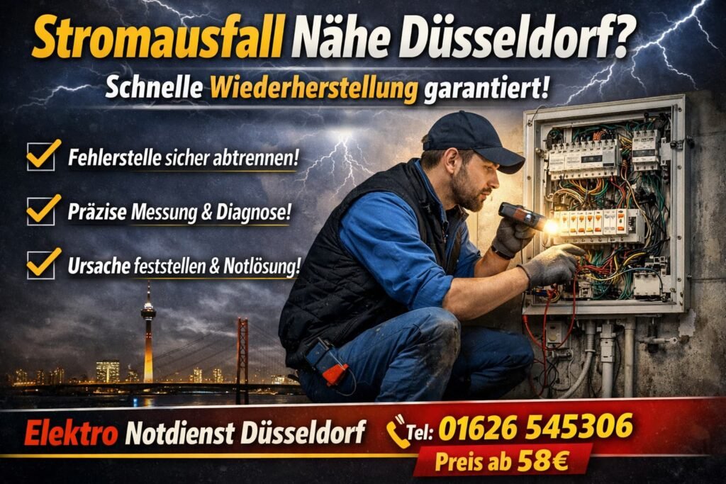 Stromausfall Nähe Düsseldorf