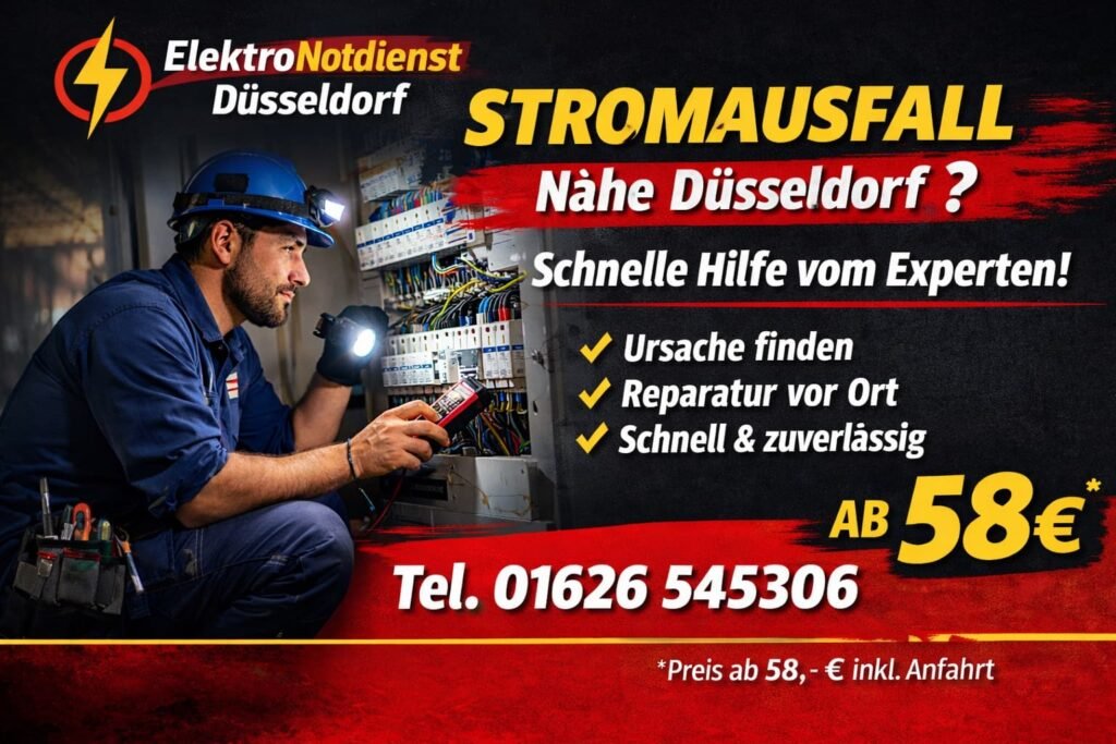Stromausfall Nähe Düsseldorf