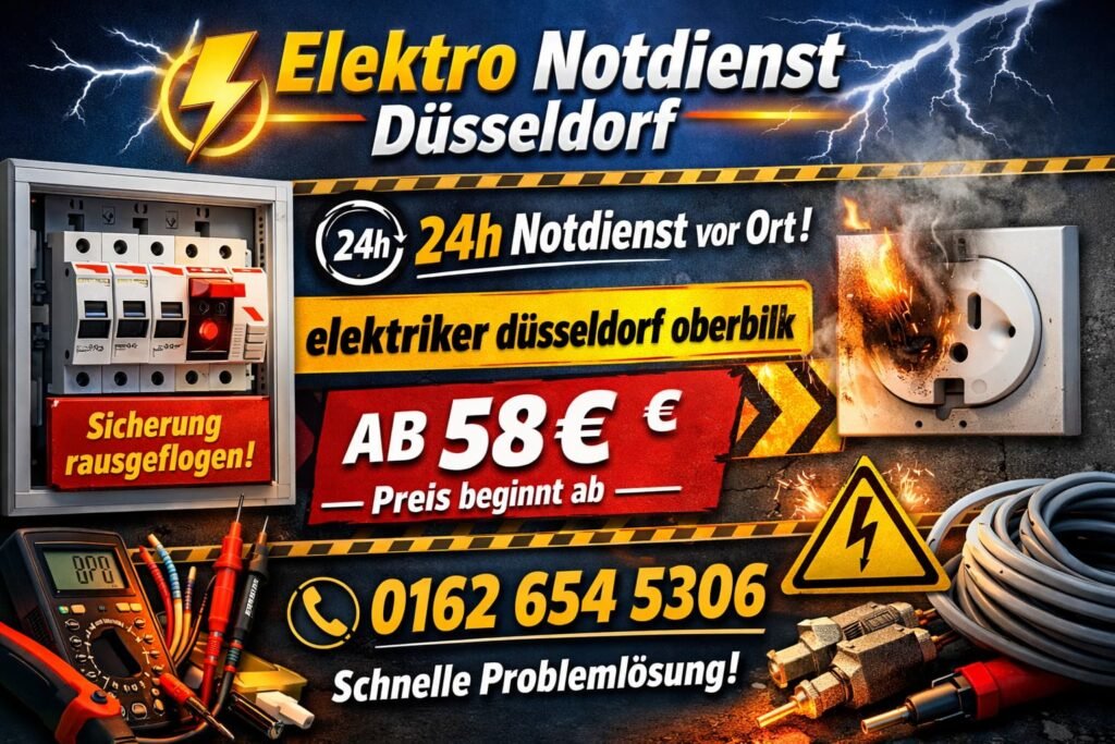 elektriker düsseldorf oberbilk