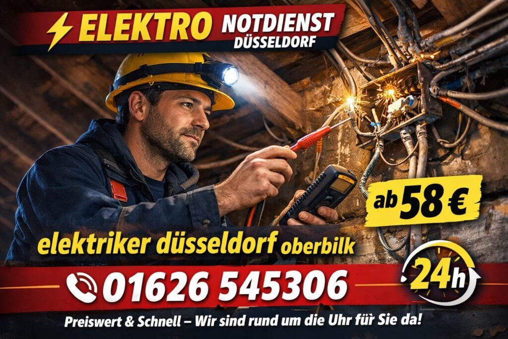 elektriker düsseldorf oberbilk