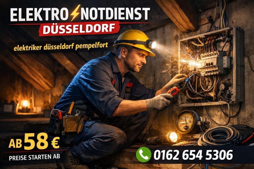 elektriker düsseldorf pempelfort