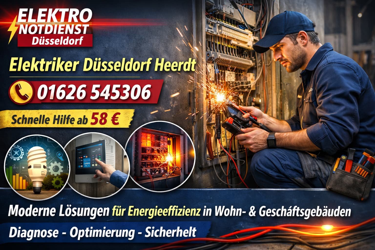 Elektriker Düsseldorf Heerdt