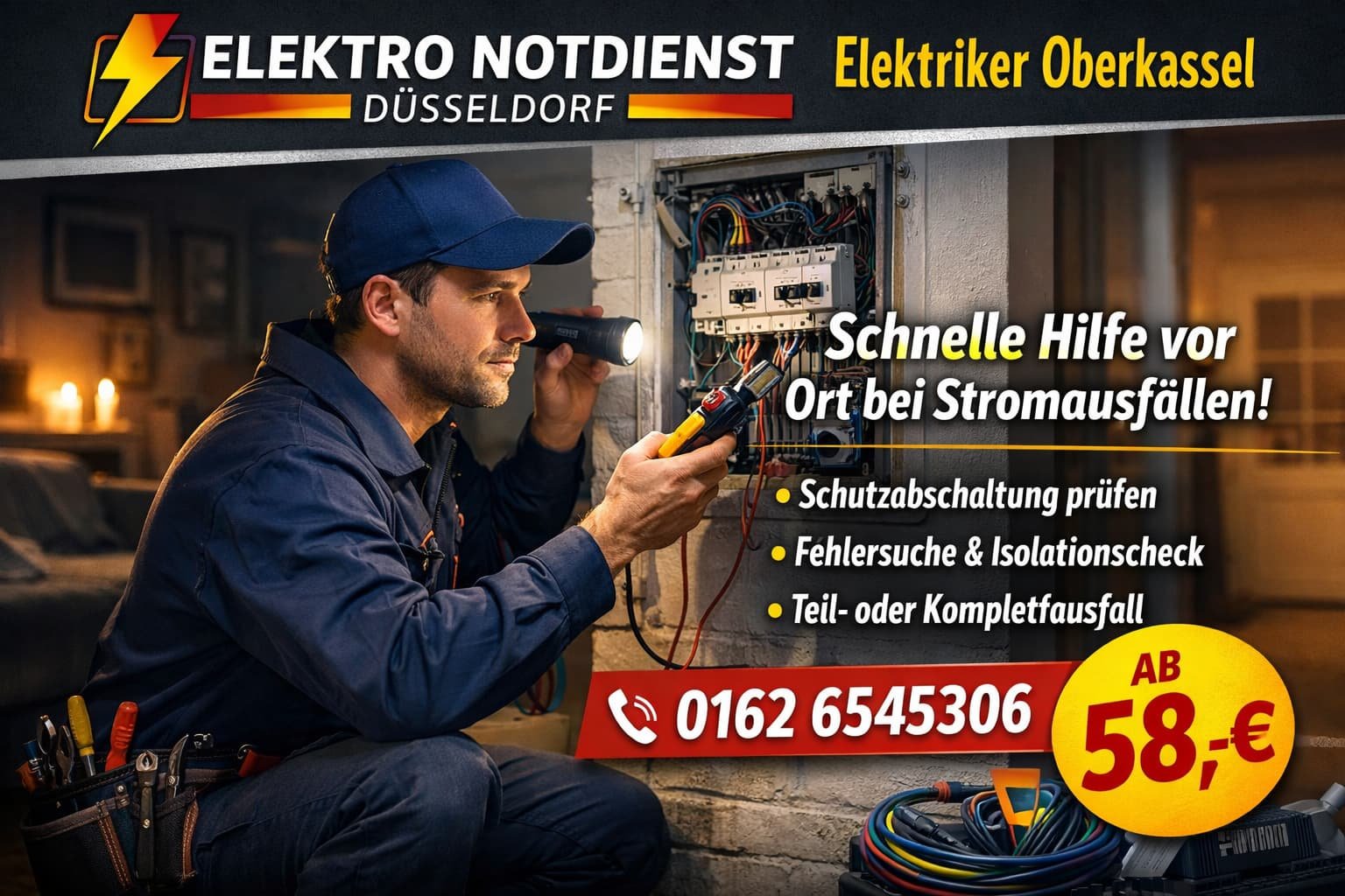 elektriker düsseldorf eller