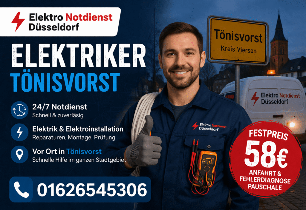 elektriker tönisvorst