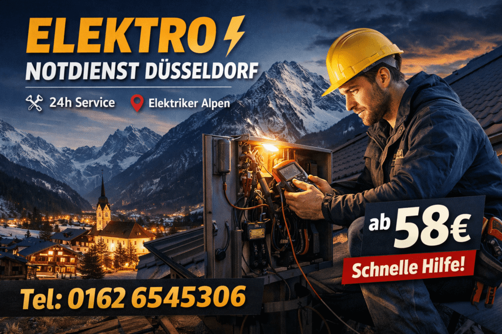 elektriker alpen