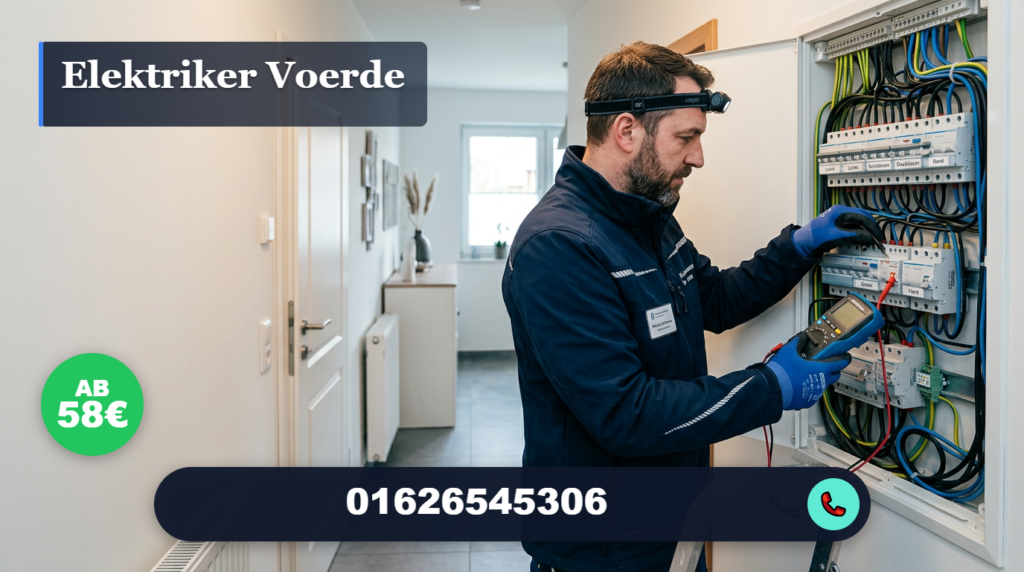elektriker voerde