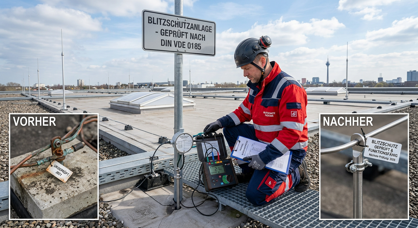 blitzschutzanlagen prüfen blitzschutzanlagen prüfen