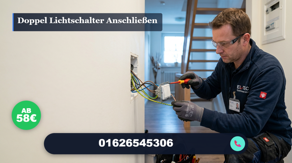 doppel lichtschalter anschließen