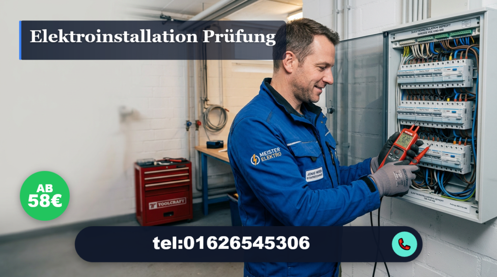 elektroinstallation prüfung