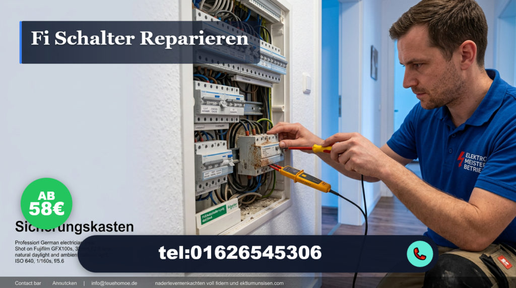 fi schalter reparieren