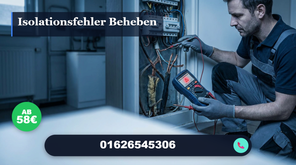 isolationsfehler beheben