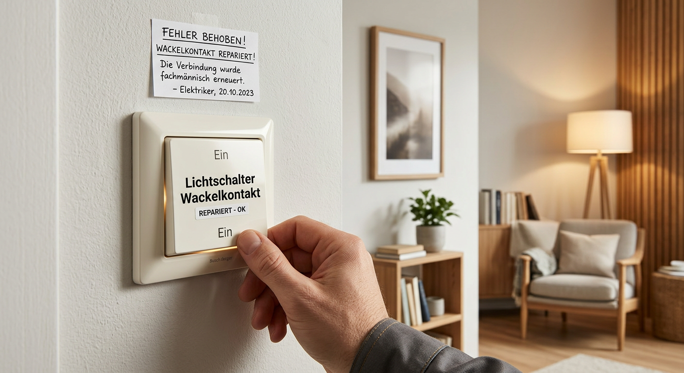 lichtschalter wackelkontakt lichtschalter wackelkontakt