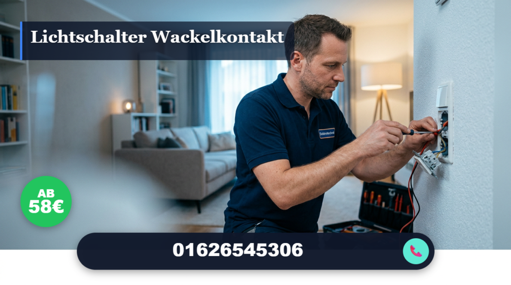 lichtschalter wackelkontakt