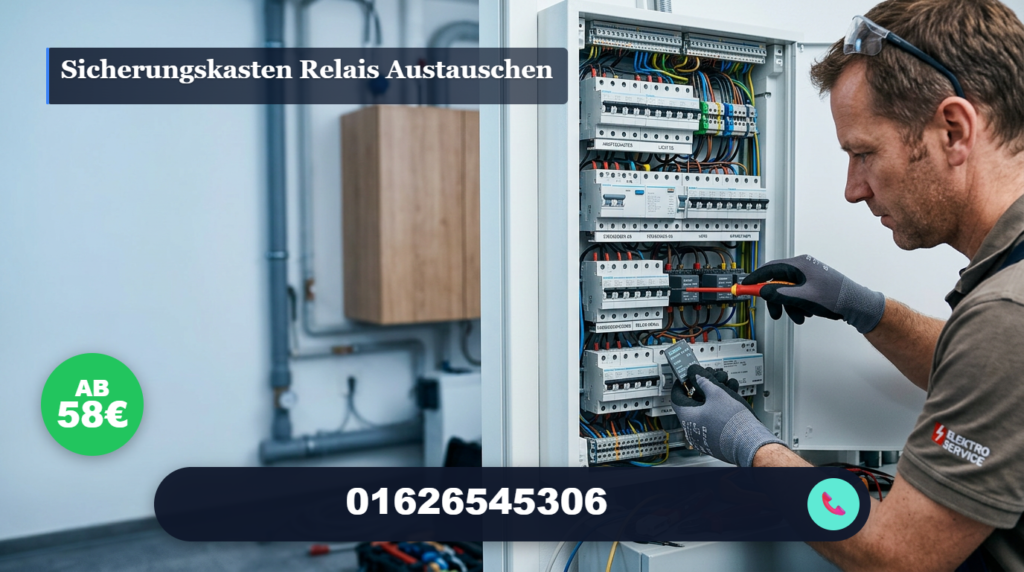 sicherungskasten relais austauschen