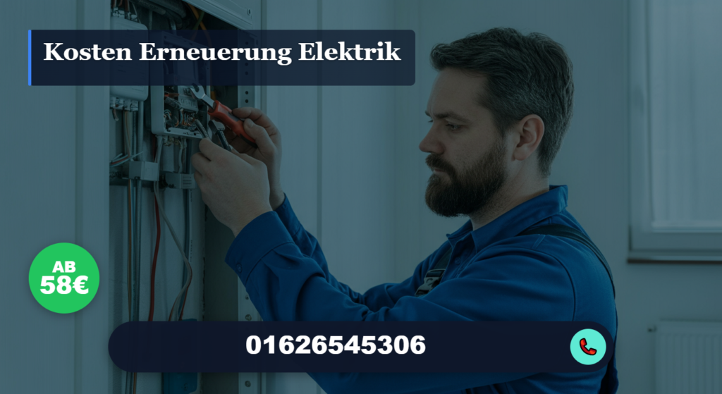 kosten erneuerung elektrik