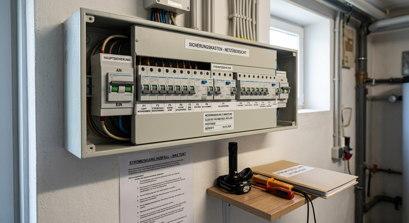 sicherungskasten stromausfall