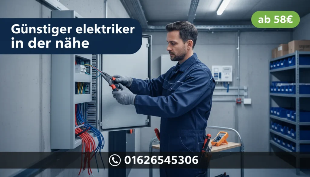 günstiger elektriker in der nähe