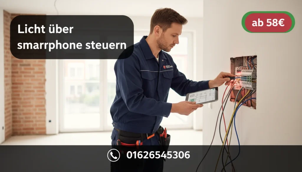 licht über smartphone steuern