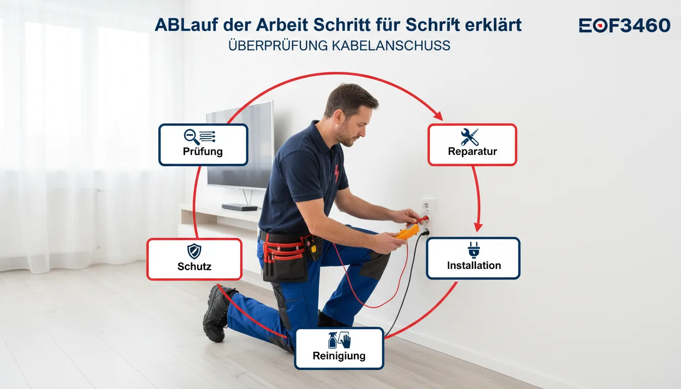 überprüfung kabelanschluss – Lösung