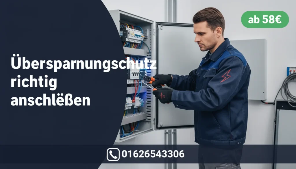 überspannungsschutz richtig anschließen