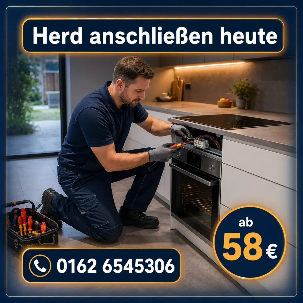 Herd anschließen heute