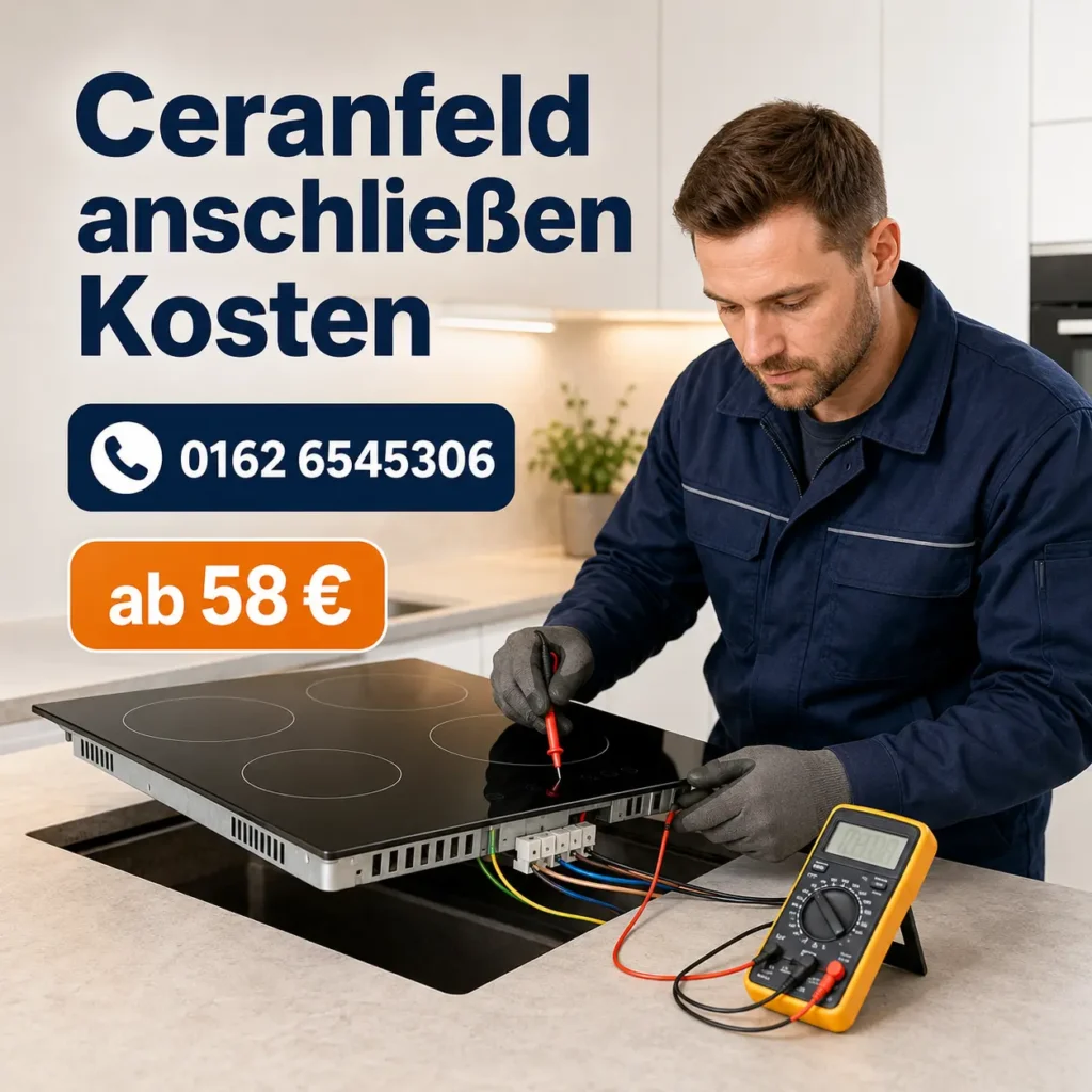 Ceranfeld anschließen Kosten