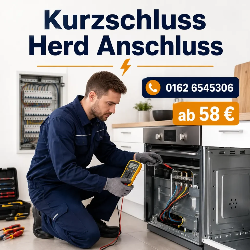 Kurzschluss Herd Anschluss