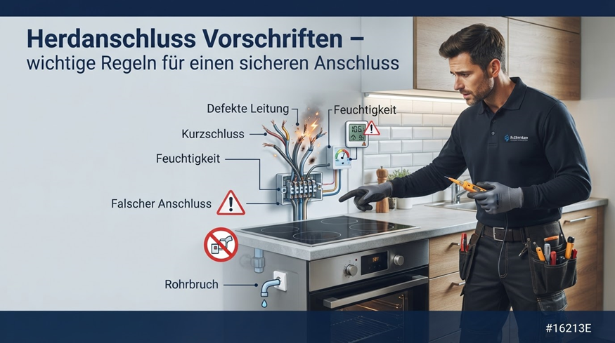 Herdanschluss Vorschriften