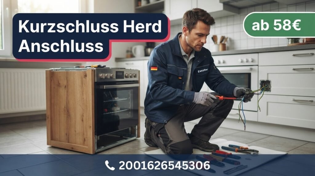 Kurzschluss Herd Anschluss